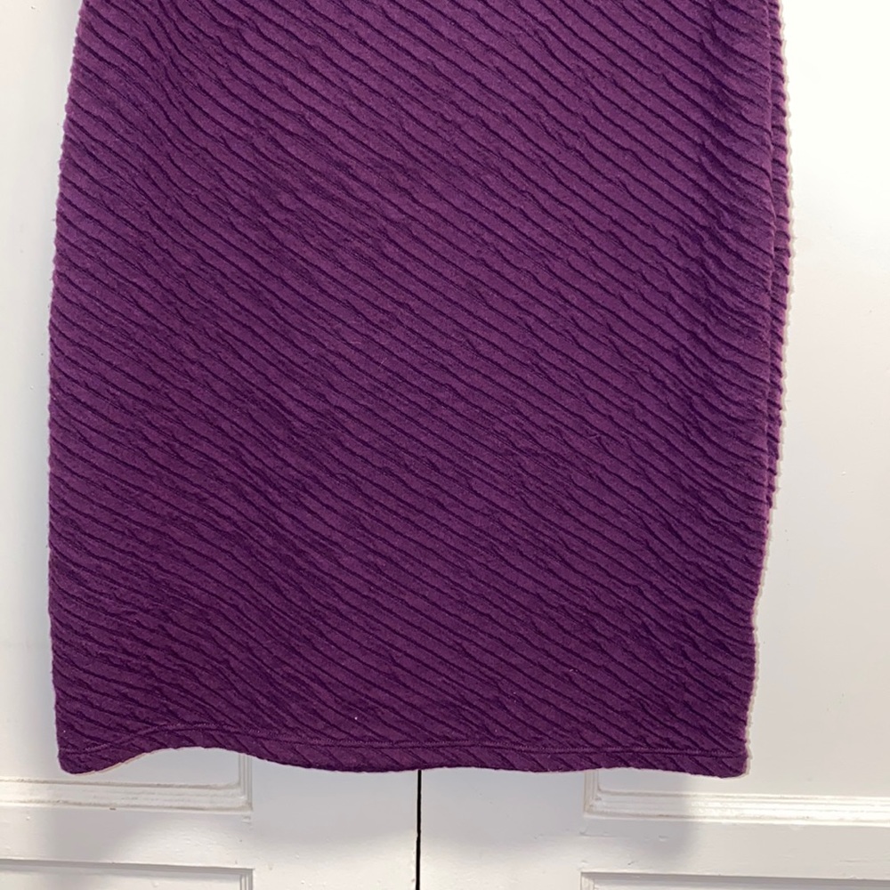 Free People Medium Violet Purple Crisscross Back Midi Dress - Picture 6 of 9